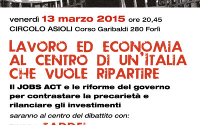 Lavoro ed economia al centro di un’Italia che vuole ripartire