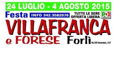 Festa Villafranca e Forese: dal 24 luglio al 4 agosto