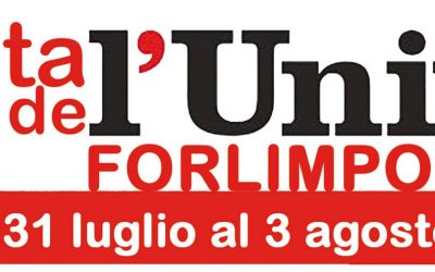 Festa de L’Unità di Forlimpopoli dal 31 luglio al 3 agosto