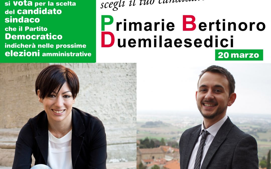 Primarie Bertinoro: i candidati, le iniziative e le indicazioni per il voto