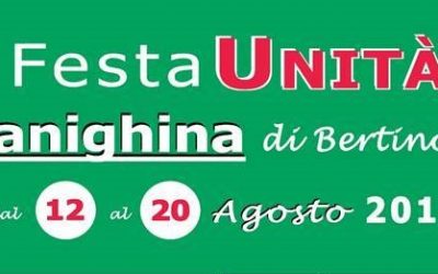 Festa de L’Unità di Panighina dal 12 al 20 agosto