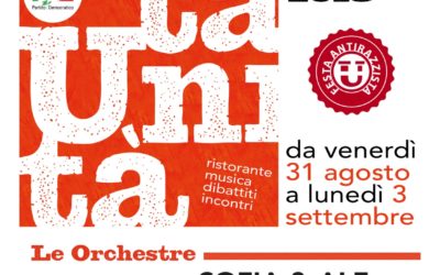 Festa de L’Unità di Forlimpopoli: tra gli ospiti Maurizio Martina e Stefano Bonaccini