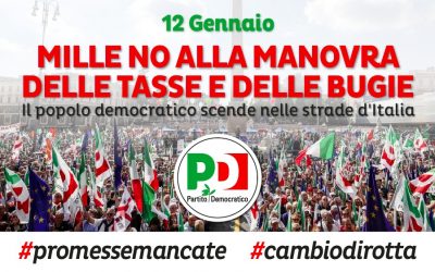 Più di 100 piazze in regione contro il Governo e per l’Emilia-Romagna