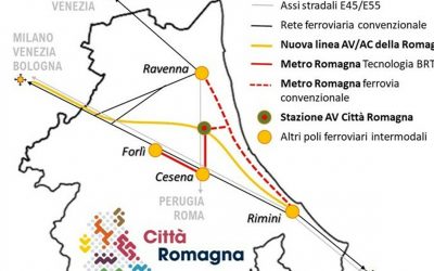 Prime valutazioni del Partito Democratico forlivese sull’idea progettuale di Confindustria Romagna riguardante le infrastrutture ferroviarie romagnole.