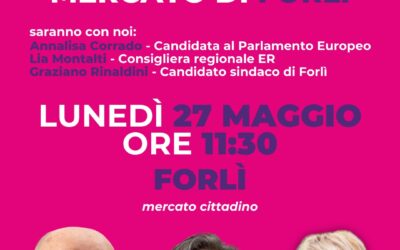 Elezioni, doppio appuntamento con Annalisa Corrado a Forlì e Bertinoro