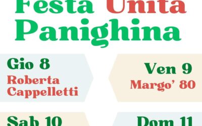 Torna la Festa dell’Unità di Panighina