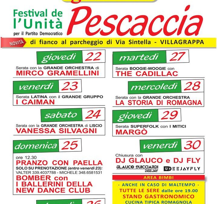 Festival dell’Unità della Pescaccia