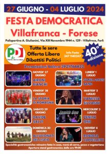 Festa de L'Unità Villafranca @ Polisportivo