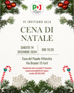 Cena di Natale @ Casa del popolo Villarotta